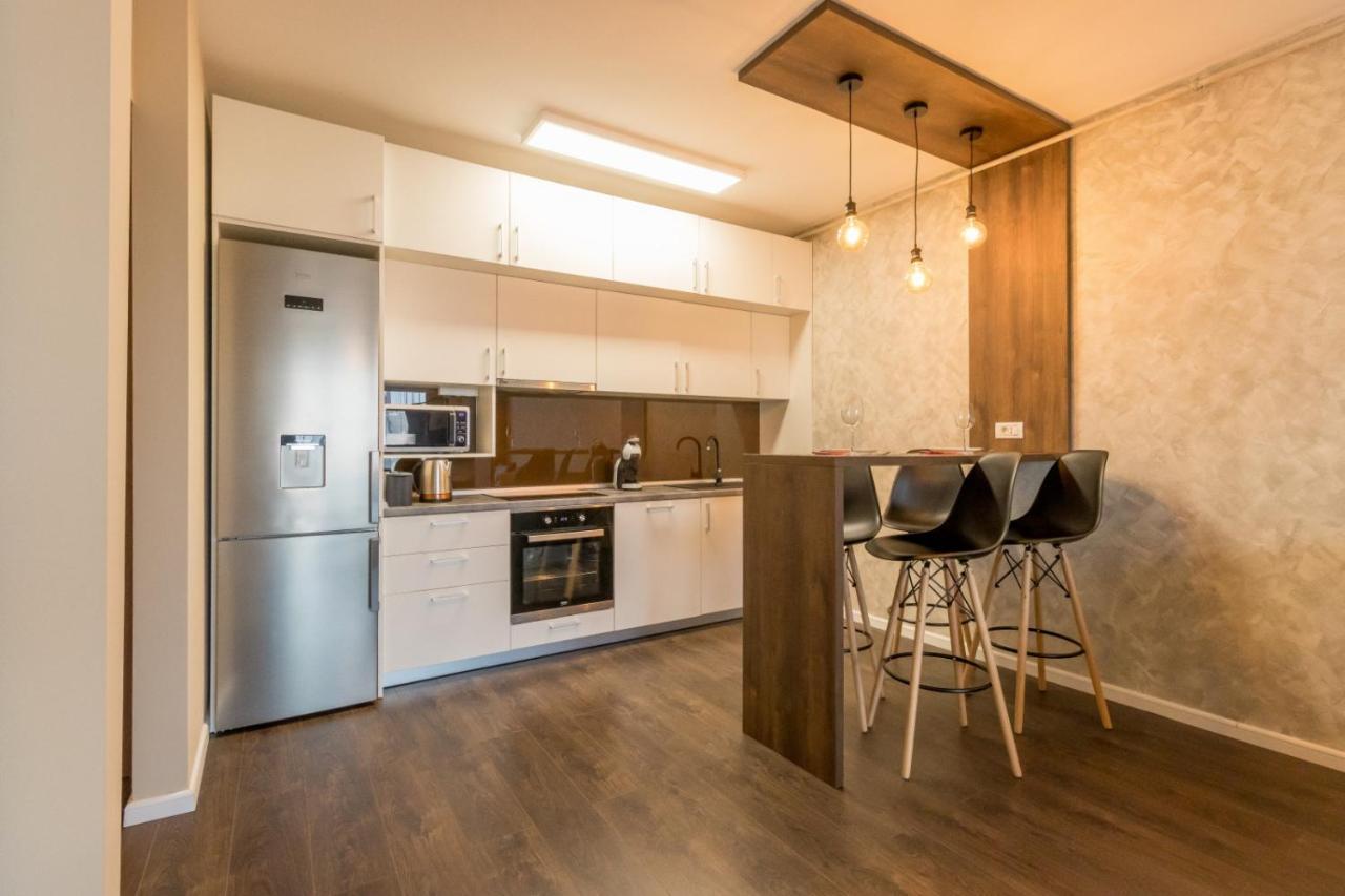 Modern Downtown Apartment Cluj Napoca Bagian luar foto
